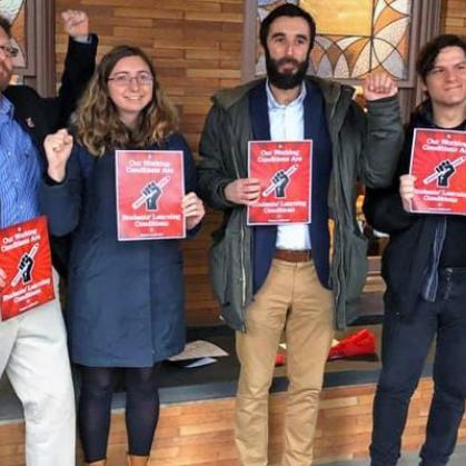 Postdoc union members