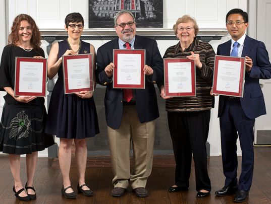 Ulla Berg, Robin Leichenko, Alan Sadovnik, Susan Carroll, and Jerry Shan