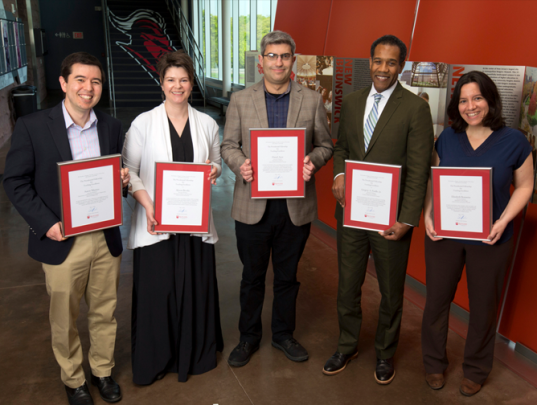 Aaron Mazzeo, Alyson Brooks, Daniel Asen, Gregory Pardlo, and Elizabeth Bonawitz 